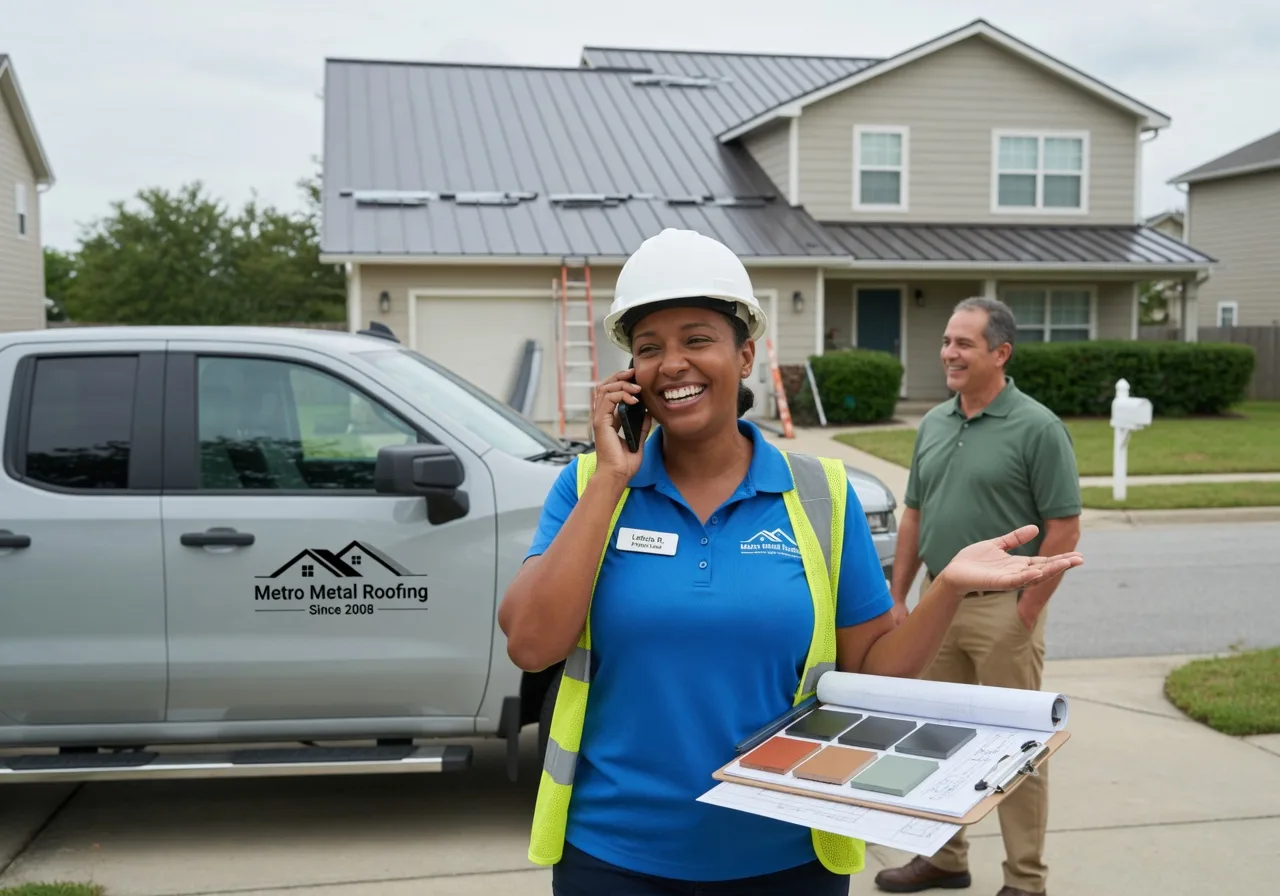 Storm Damage Metal Roof Repair in Lerona, WV